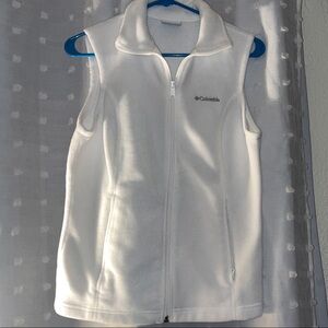 Columbia Soft Ivory Fleece Vest